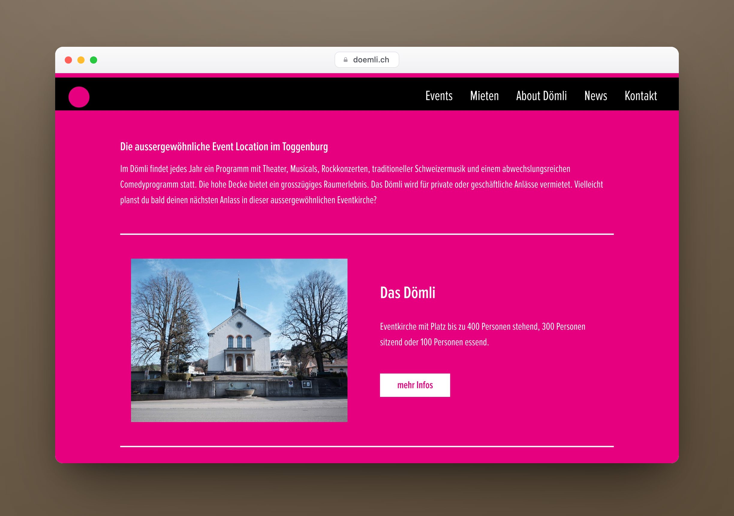 Dömli, Website
